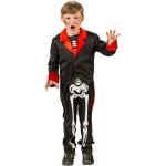 Schwarze Langärmelige Orlob Horror-Kostüme aus Polyester für Kinder Größe 152 