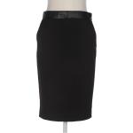 Reduzierte Schwarze Orsay Kunstlederröcke aus Kunstleder für Damen Größe XS für den für den Sommer 
