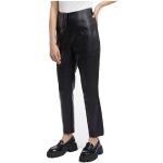 Schwarze Business Orsay Business-Hosen aus Leder für Damen Größe S 