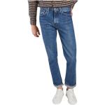 Reduzierte Hellblaue Orslow Slim Fit Jeans mit Reißverschluss aus Denim für Herren Größe XXL 