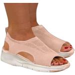 Rosa Elegante Orthopädische Schuhe in Spezialweite orthopädisch für Damen Größe 39 für den für den Sommer 