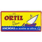 Ortiz Anchoas - Anchovies in Olivenöl, Sardellenfilets (1 x 47 g)
