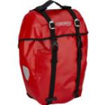 Rote Retro Ortlieb Bike-Packer Gepäckträgertaschen 20l 