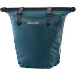 Blaue Ortlieb Bike-Shopper Gepäckträgertaschen mit Klettverschluss 
