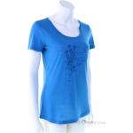 Reduzierte Blaue Sportliche Ortovox T-Shirts aus Polyamid für Damen Größe XS 