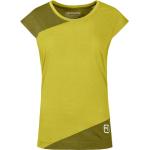 Gelbe Ortovox T-Shirts für Damen Größe S 