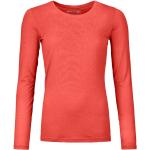 Korallenrote Ortovox T-Shirts für Damen Größe XS 