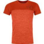 Orange Ortovox T-Shirts für Herren Größe M 