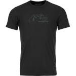 Schwarze Vintage Ortovox T-Shirts für Herren Größe L für den für den Sommer 