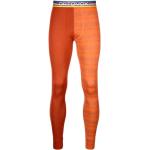 Ortovox 185 Rock'N'Wool Long Pants Men - desert orange | M