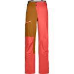 Ortovox 3L Ortler Pants W coral M