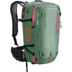 Grüne Ortovox Ascent Skirucksäcke mit Reißverschluss mit Innentaschen für Damen 
