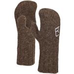 Reduzierte Braune Ortovox Herrenfäustlinge & Herrenfausthandschuhe aus Wolle Größe L für den für den Winter 