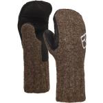 Braune Ortovox Lederhandschuhe aus Leder Größe 11 für den für den Sommer 