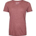 Pinke Ortovox T-Shirts für Damen Größe L 