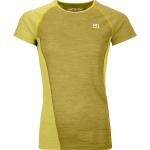 Gelbe Ortovox T-Shirts für Damen Größe XS 