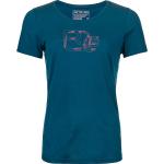 Blaue Ortovox T-Shirts für Damen Größe XL 