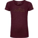 Reduzierte Lila Ortovox T-Shirts für Damen Größe S für den für den Sommer 