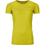 Reduzierte Gelbe Ortovox T-Shirts für Damen Größe L 