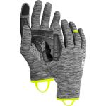 Schwarze Ortovox Handschuhe aus Fleece Größe M für den für den Winter 
