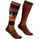 Ortovox Free Ride Long Socks - Skisocken - Herren Clay Orange 45 - 47