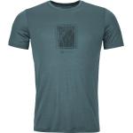 Graue Ortovox T-Shirts für Herren Größe L 