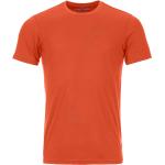 Orange Ortovox T-Shirts für Herren Größe L 