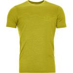 Gelbe Ortovox T-Shirts für Herren Größe L 