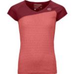 Rosa Ortovox T-Shirts für Damen Größe L für den für den Sommer 