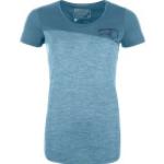 Hellblaue Ortovox T-Shirts für Damen Größe M für den für den Sommer 