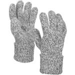 Reduzierte Graue Ortovox Swisswool Fingerhandschuhe aus Wolle für Herren Größe S 