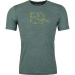 Grüne Ortovox T-Shirts für Herren Größe M 