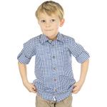 Reduzierte Kornblumenblaue OS TRACHTEN Kindertrachtenhemden für Jungen Größe 134 
