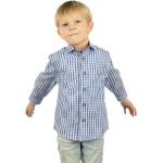 Hellblaue Langärmelige OS TRACHTEN Kindertrachtenhemden für Jungen Größe 110 