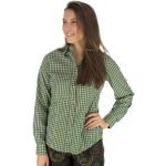 Grüne Langärmelige OS TRACHTEN Jagdhemden für Damen Größe XS 