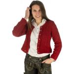 Rote OS TRACHTEN Mini Strickjanker für Damen für den für den Herbst 