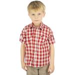 Rote Langärmelige OS TRACHTEN Kindertrachtenhemden für Jungen Größe 170 