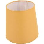 Gelbe Lampenschirme für Tischlampen aus Leinen 