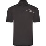 Oscar Jacobson Herren Grampian Golf Active Sport Feuchtigkeitstransport Button-Down-Shirt, Graphit, L