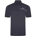 Oscar Jacobson Herren Grampian Golf Active Sport Feuchtigkeitstransport Button-Down-Shirt, China Blue, L