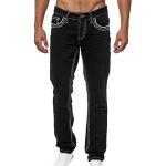 Reduzierte Schwarze Elegante Ripped Jeans & Zerrissene Jeans aus Denim für Herren Größe M für den für den Herbst 