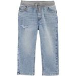 Reduzierte Hellblaue OshKosh 5-Pocket Jeans für Kinder aus Denim Größe 92 