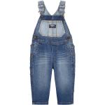 Reduzierte Blaue OshKosh Jeans-Latzhosen für Kinder mit Knopf Größe 74 