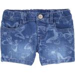 Reduzierte Blaue OshKosh Jeans Shorts für Kinder mit Reißverschluss aus Denim für Mädchen Größe 104 