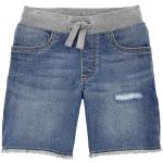 Reduzierte Blaue OshKosh Jeans Shorts für Kinder aus Denim Größe 80 