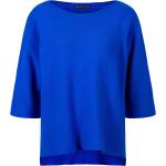 Marineblaue Kurzärmelige OSKA Sommermode aus Baumwolle für Damen Größe S für den für den Frühling 
