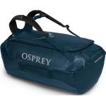 Blaue Osprey Transporter Sporttaschen 65l aus Kunstfaser mit Außentaschen 