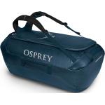 Blaue Osprey Transporter Sporttaschen 95l aus Kunstfaser mit Außentaschen 