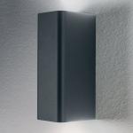 Dunkelgraue Moderne OSRAM Quadratische Außenleuchten & Außenlampen aus Acrylglas 