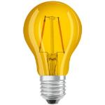 Gelbe OSRAM Leuchtmittel E27 